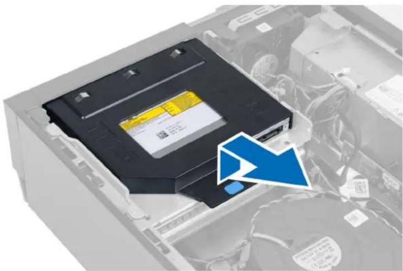 DELL OptiPlex 7010 - Removing the Optical Drive - 3