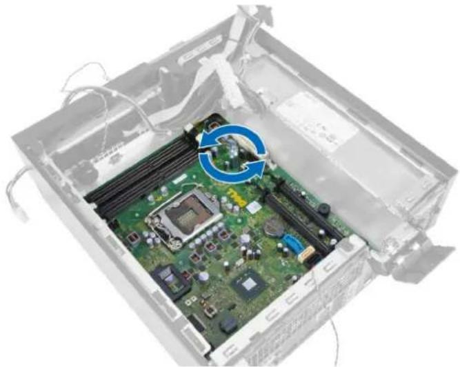 DELL OptiPlex 7010 - Removing the System Board - 3