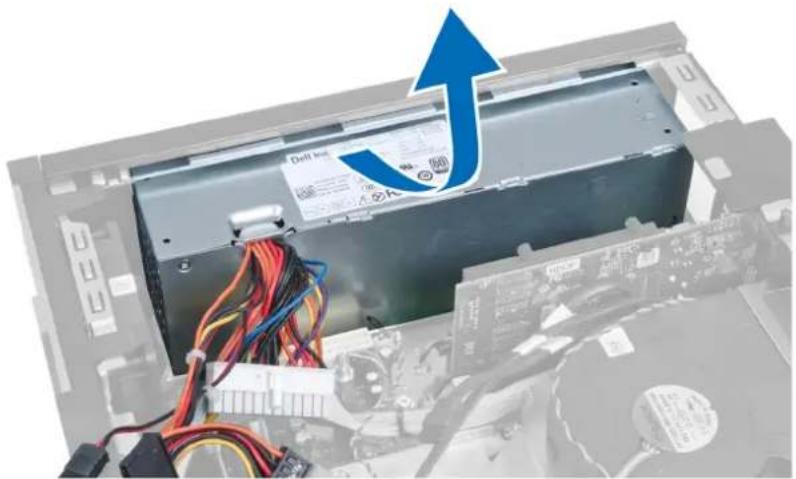 DELL OptiPlex 7010 - Removing the Power Supply - 8