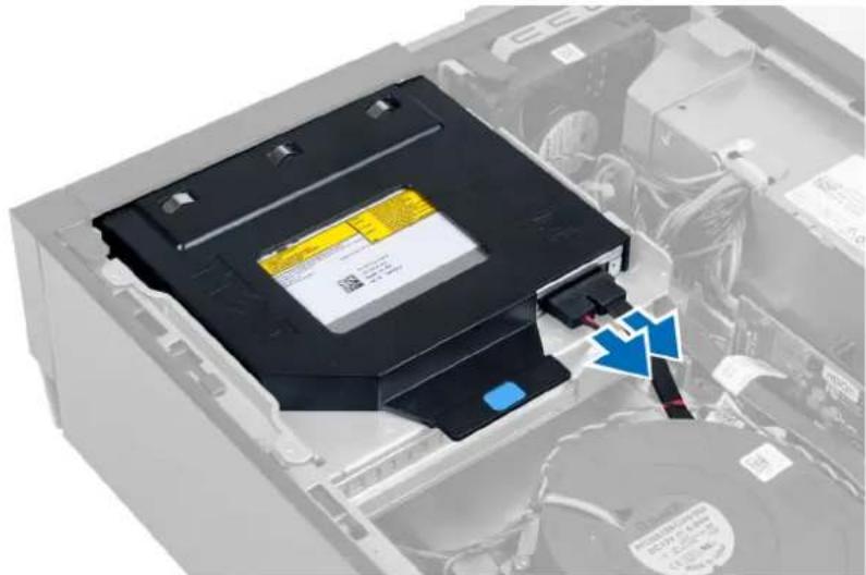 DELL OptiPlex 7010 - Removing the Optical Drive - 2