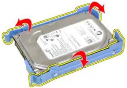 DELL OptiPlex 7010 - Removing the Hard Drive - 2