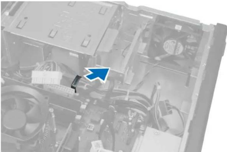 DELL OptiPlex 9010 - Removing The System Fan - 6