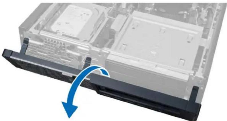 DELL OptiPlex 9010 - Removing The Front Bezel - 3