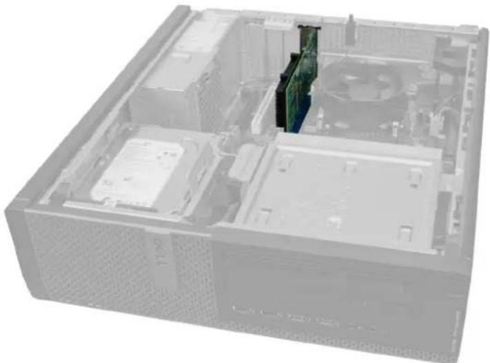 DELL OptiPlex 9010 - Removing The Expansion Card - 1