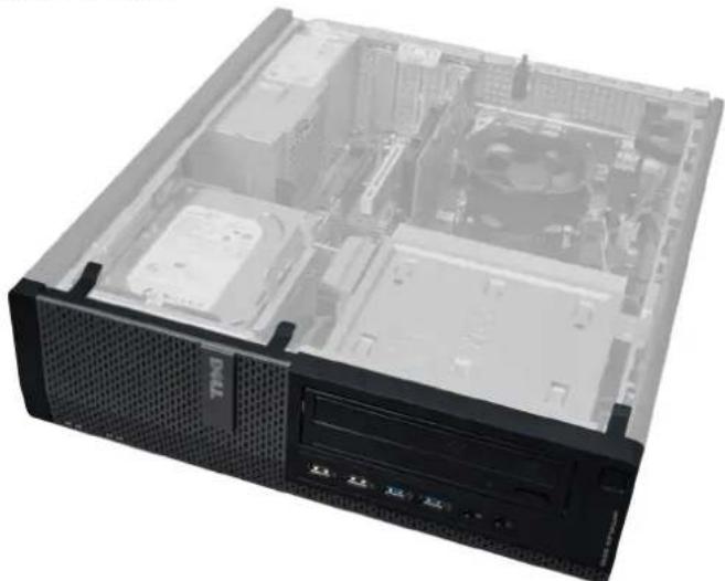 DELL OptiPlex 9010 - Removing The Front Bezel - 1
