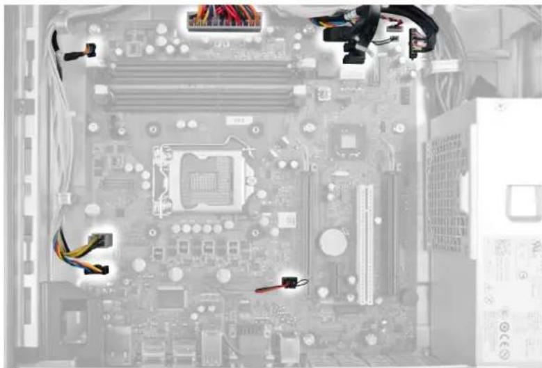 DELL OptiPlex 9010 - Removing The System Board - 1
