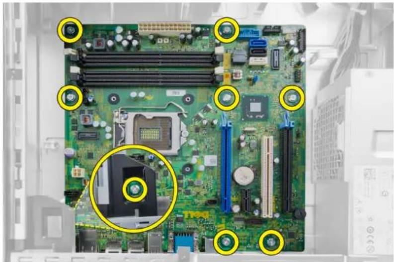 DELL OptiPlex 9010 - Removing The System Board - 2