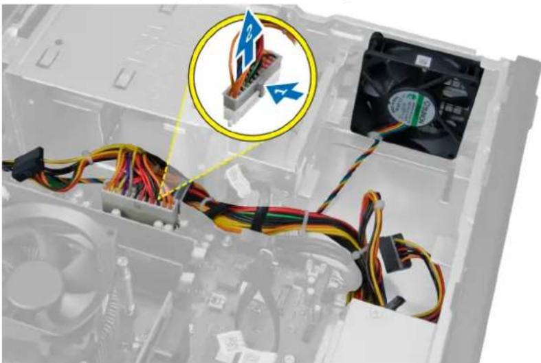 DELL OptiPlex 9010 - Removing The System Fan - 5