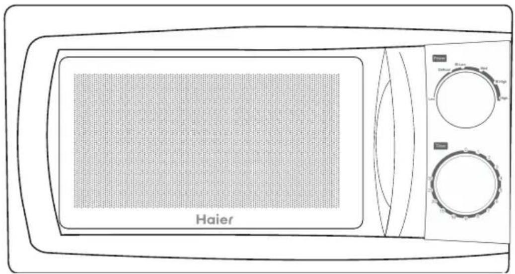 HAIER HMC610BEWW - PARTES Y FUNCIONES - 1