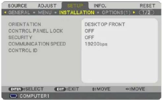 NEC NP500WS - (Available only when the optional remote control NP02RC is used) - 1