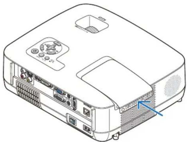 NEC NP500WS - Reattach the lamp cover. - 1