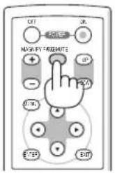 NEC NP500WS - Press the MAGNIFY (+) button to magnify the picture. - 3