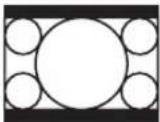 NEC NP310 - Sample image when the appropriate aspect ratio is automatically determined NP610/NP510/NP410/NP405/NP310/NP305/NP610S - 4