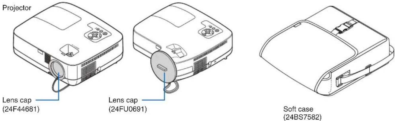 NEC NP310 - ① What's in the Box? - 1