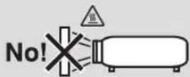 NEC NP310 - WARNING - 1