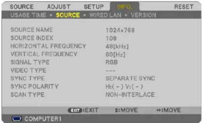 NEC NP410W - [SOURCE] - 1