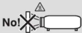 NEC NP410W - WARNING - 1