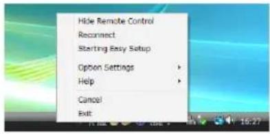 NEC NP410W - Exiting Virtual Remote Tool - 1