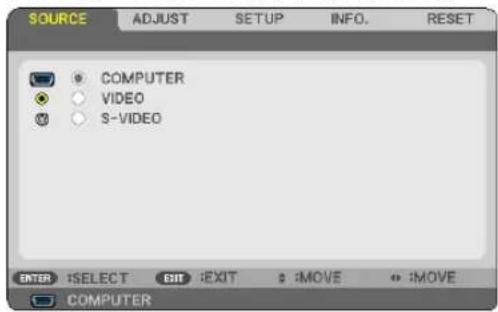 NEC NP215 - On-screen menu for 3D images - 1