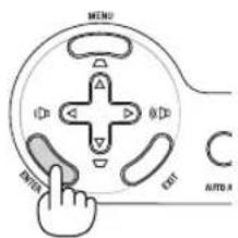 NEC NP215 - Press the ENTER button to execute the selection. - 3