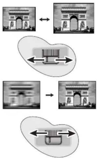 BENQ MS510 - Fine-tuning the image size and clarity - 1