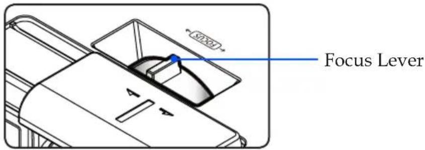 NEC NP-L50W - Adjusting the Projector Focus - 1