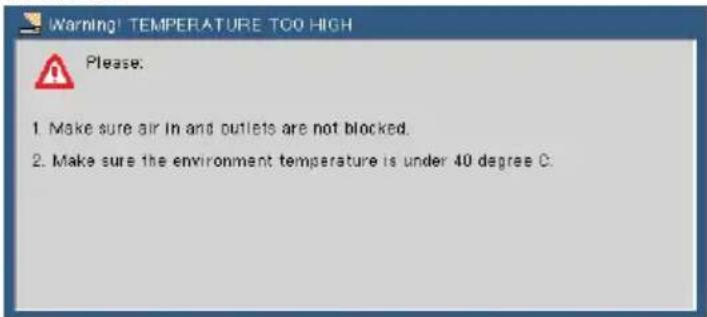 NEC NP-L50W - Problem: Message Reminders - 1