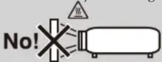 NEC NP-L50W - WARNING - 1