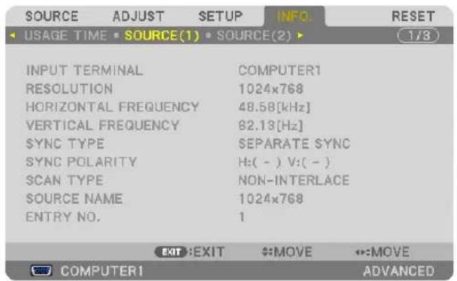 NEC PA550W - [SOURCE(1)] - 1