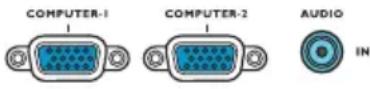 BENQ MX501 - Connecting video source devices - 1