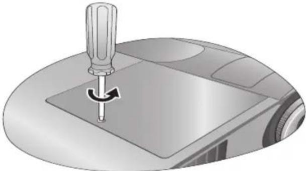 BENQ SH960 - Replacing the lamp - 2