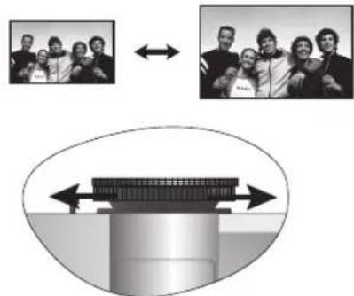 BENQ SH960 - Fine-tuning the image size and clarity - 1