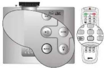 BENQ SH960 - Hiding the image - 1