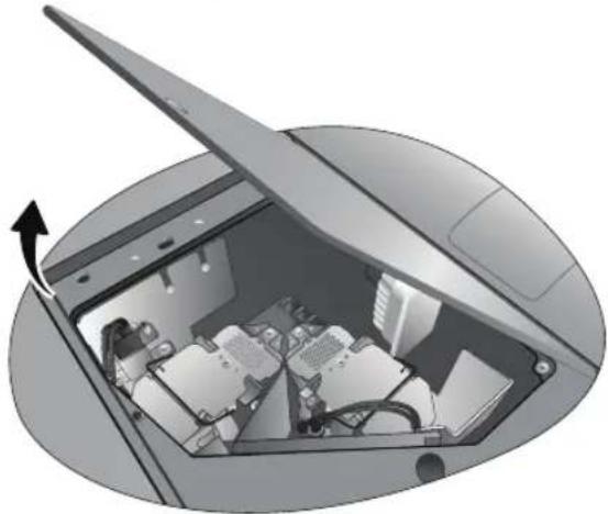 BENQ SH960 - Replacing the lamp - 3