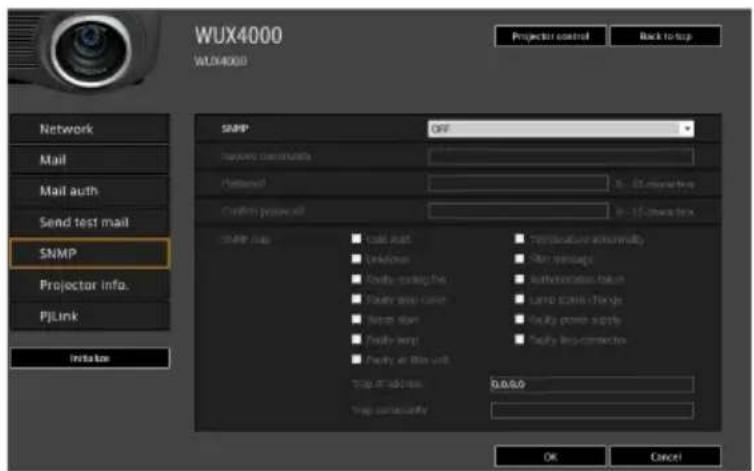 CANON REALiS SX6000 - ■ SNMP Settings [SNMP] - 1