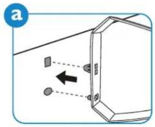 PHILIPS BDL4230ET - USING THE CABLE RETAINER - 1