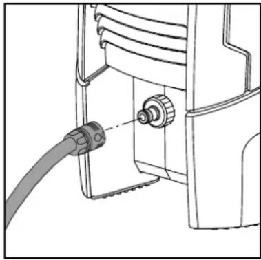 NILFISK C 130.1-6 X-TRA - Mounting of spray lance and Click &amp; Clean nozzles - 6