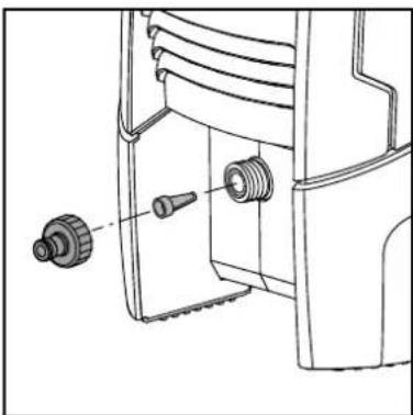 NILFISK C 130.1-6 X-TRA - Mounting of quick coupling - 1