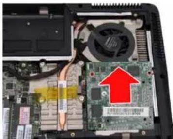 ACER Aspire 5920G Series - Removing the Memory and Wireless LAN Card - 6