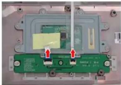 ACER Aspire 5920G Series - Removing the Touchpad Board - 1
