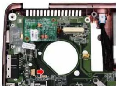 ACER Aspire 5920G Series - Removing the MDC Card Module - 1