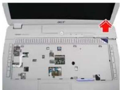 ACER Aspire 5920G Series - Removing the Keyboard and LCD Module - 8