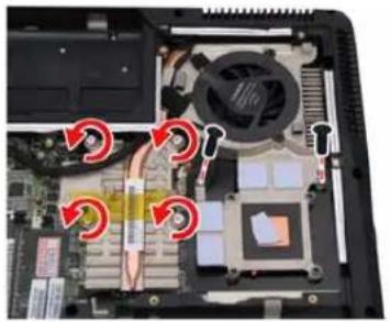 ACER Aspire 5920G Series - Removing the Memory and Wireless LAN Card - 8