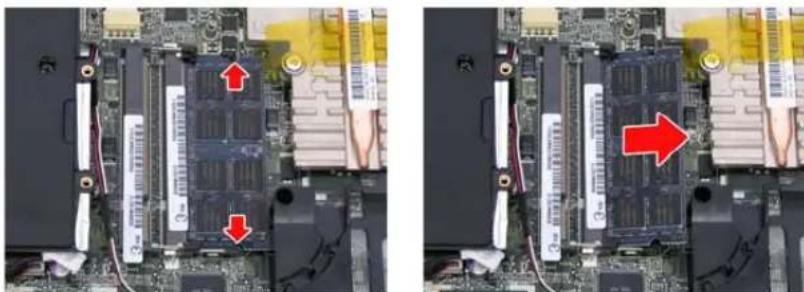 ACER Aspire 5920G Series - Removing the Memory and Wireless LAN Card - 1