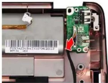 ACER Aspire 5920G Series - Removing the USB Board - 2