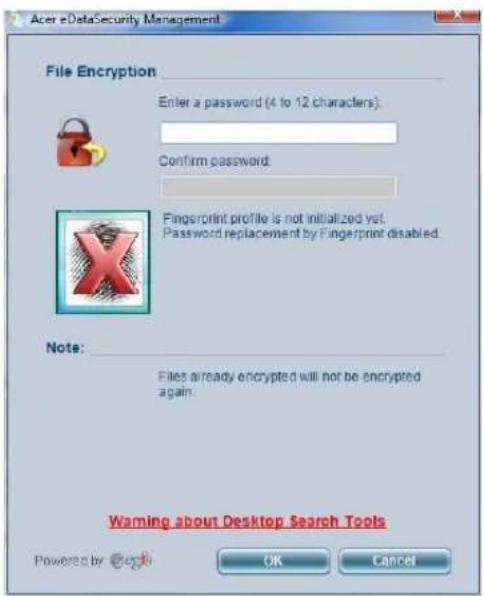 ACER Aspire 5920G Series - Acer eDataSecurity Management - 3