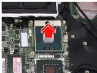 ACER Aspire 5920G Series - Removing the CPU - 2