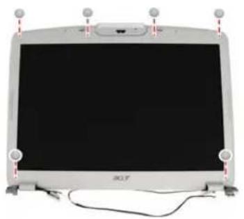 ACER Aspire 5920G Series - Disassembling the LCD Module - 1