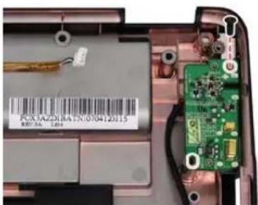 ACER Aspire 5920G Series - Removing the USB Board - 1