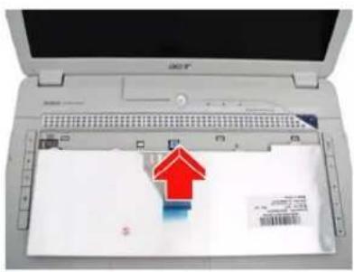 ACER Aspire 5920G Series - Removing the Keyboard and LCD Module - 5